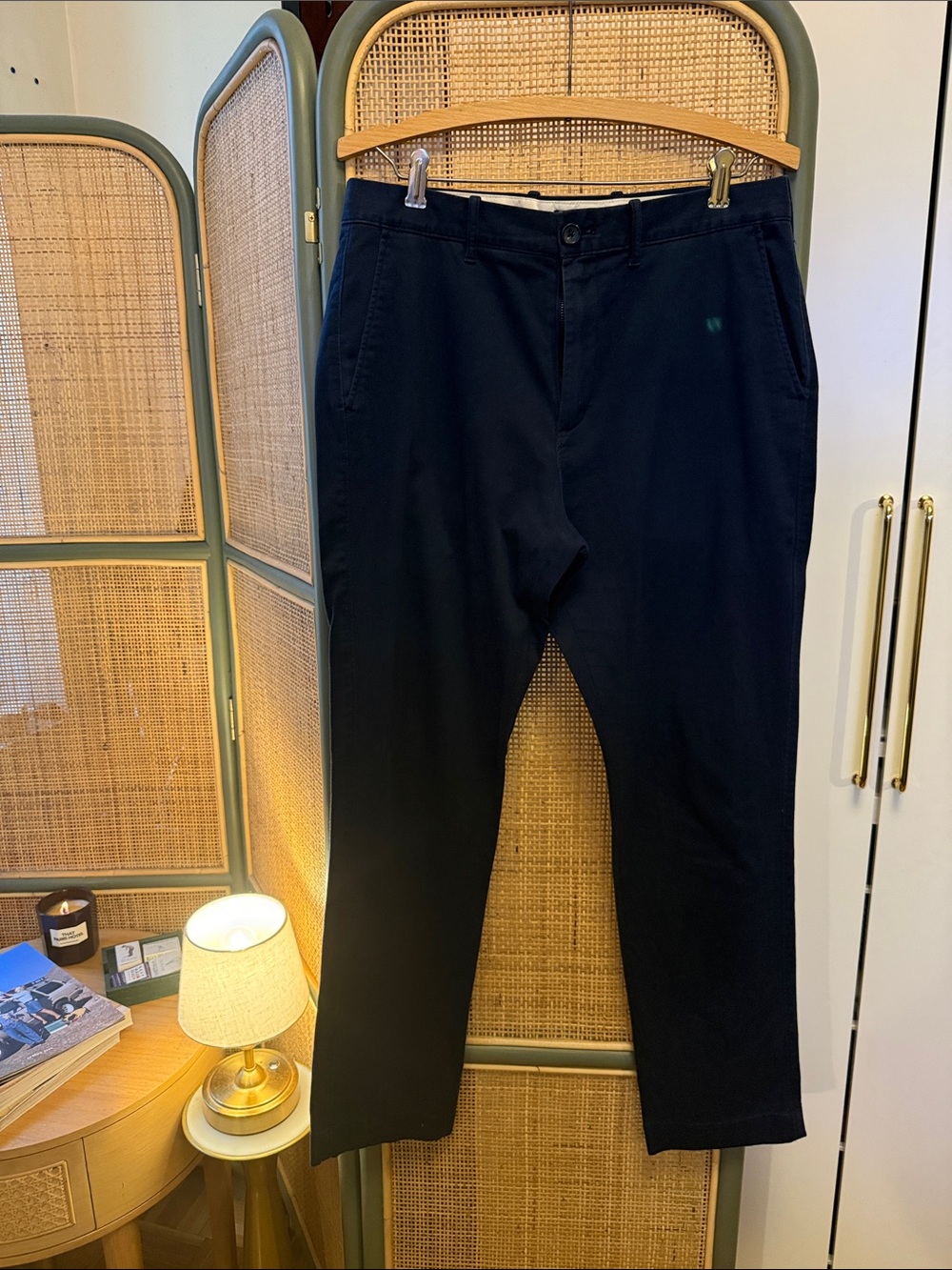 J.Crew Flex Athletic Slim Chino Pants Men’s 31x32(fits like 31 x 30)Navy Flex